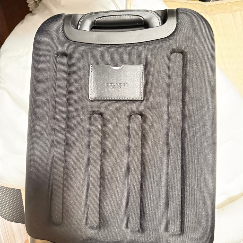 Coach Black Travel carry on  suitcase 19 x14 NWT - Picture 8 of 12